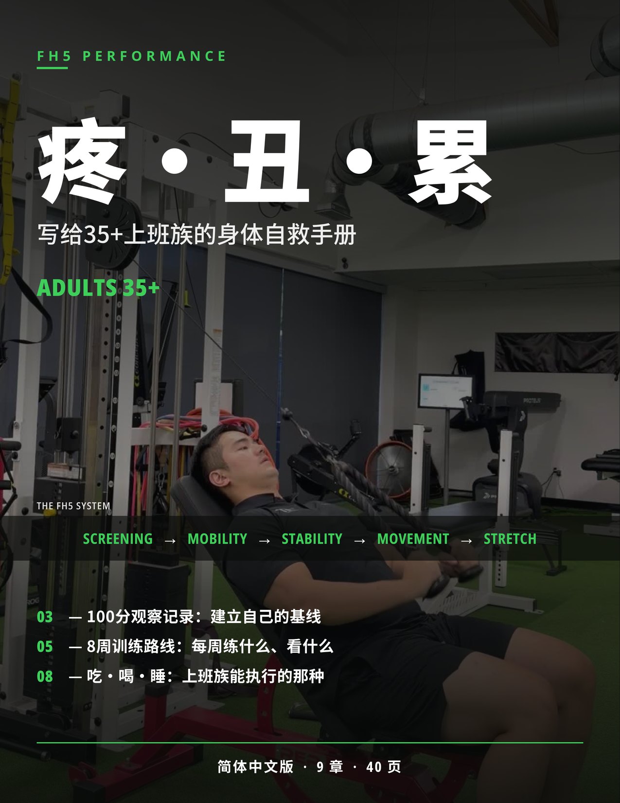 Adults 35+ — Pain, Posture, Energy cover